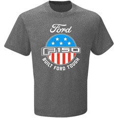 CHECKERED FLAG SPORTS FORD TRUCKS F150 STARS & STRIPES DISTRESSED PRINT SHIRT