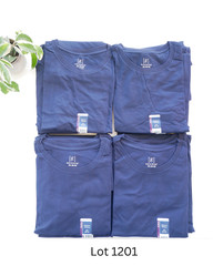 WHOLESALE LOT (12) Men’s Dark Navy 2XL TShirts BRAND NEW with Tags!