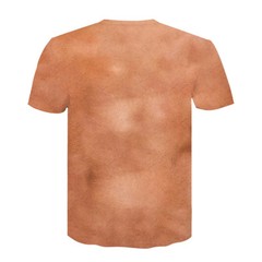 Men’s 6-pack Abdominal Muscle T-shirt 3D Printed Short Sleeved Fitness