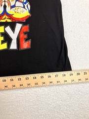 Popeye Graphic Tee Shirt. Size M. Poly/Cotton Blend. Free Ship! 135854.