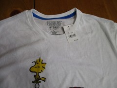 NWT Peanuts Snoopy & Woodstock Patroit Graphic T-Shirt,Unisex Large