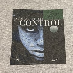 Vintage 90s Nike Tiger Woods Precision & Control/Power & Tenacity T-Shirt 3XL