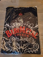BABYMETAL Fox City Shirt T-Shirt Tee Size Medium New Unopened Metal Resistance