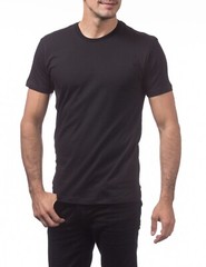 PRO CLUB MENS LIGHTWEIGHT T SHIRTS 4 X-Large BLK WHITE