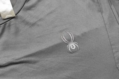 Spyder Active Men’s Size Large Black Short Sleeve Performance Athletic T-Shirt