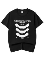 Niepce Streetwear Techwear Short Sleeve Graphic Tee for Men
