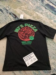 NWT Nike Air Jordan Graphic MJ’s Pizza 23 Black T-Shirt Men’s Sz M FREE SHIP
