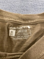 Lot of 4 Carhartt Men’s XL Tall Loose Fit Pocket T-Shirts, Men’s Work Wear