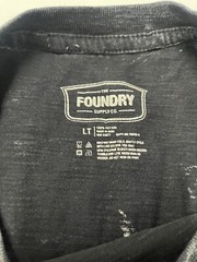Foundry Supply Co Tshirt | size L Tall | Men