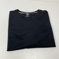 Athletic Works DriWorks Men’s XL Extra Large Solid Black Crew Neck T Shirt