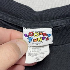 VTG 1997 Looney Tunes Tweety Shirt – Get A Grip – Black – HUGE Graphic – 2XL