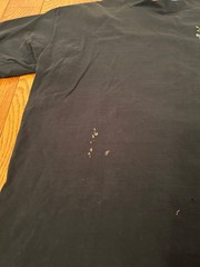 vtg 90s distressed single stitch Umbro soccer tshirt. made in use. xl