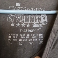 5 Seconds of Summer tour t-shirt 2023 Size XL 5SOS