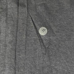 Vintage Fruit Of The Loom Turtle Neck T Shirt Mens 2XL USA Made Blank Gray XL
