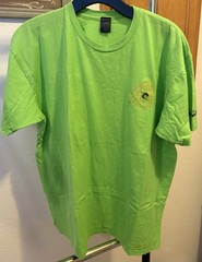 NORTH SHORE Wave Riding Vehicles GREEN T-SHIRT Men’s XL Masonic HAWAII Surfing