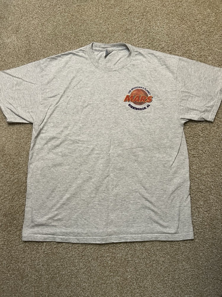 Vintage MARS The Musicians Planet 90s Tour T Shirt XL Birmingham, Alabama