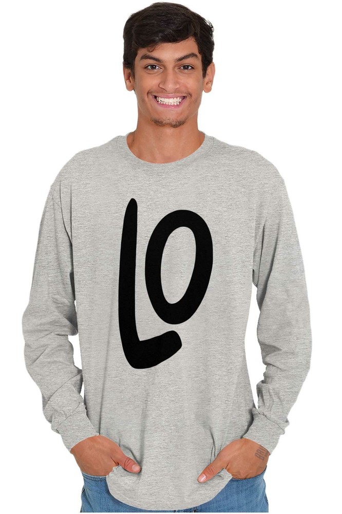 Simple His Hers Clever Matching Couple Gift Long Sleeve Tshirt for Men or Women