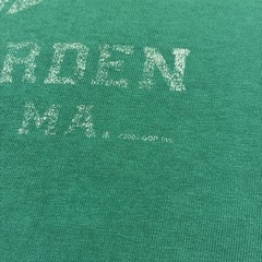 Vintage 2002 Grateful Dead Liquid Blue Shirt Boston Garden Basketball XL Band