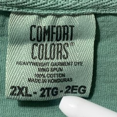 Comfort Colors Slane Irish Whiskey St Patricks Day T-Shirt Mens 2XL Green Cotton