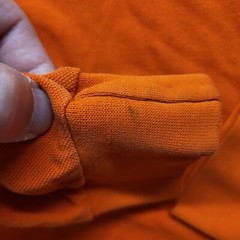 Tyndale Flame Resistant Shirt Mens 2XL Henley Orange HRC1 Long Sleeve Work