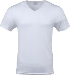6 Pack Gildan Men’s Crew T-shirts, Multipack, Style G1100, White