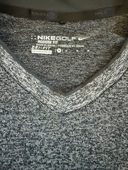 Nike Golf Dri-FIT Long Sleeve Performance Shirt Gray Heather Men’s Medium