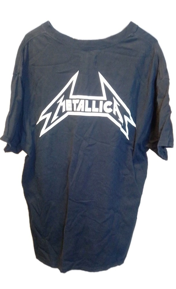 Vintage Fear of GOD FOG Metallica T-Shirt Black Size M Collection Two 2016 2017