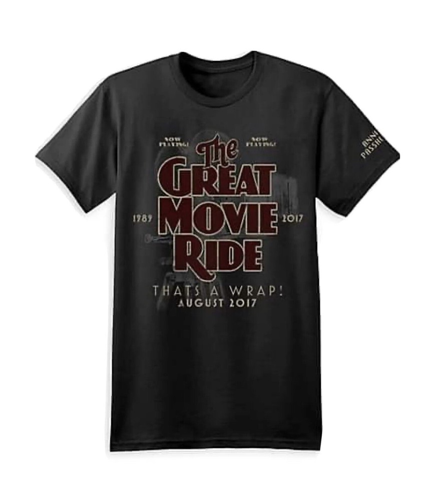 Disney Hollywood Studios The Great Movie Ride Thats A Wrap Tee Shirt Medium GRAY
