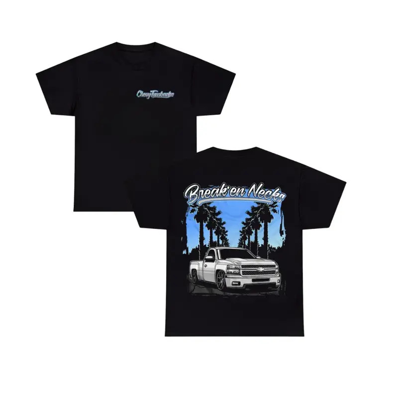 Chevy Tumbados Break Necks Truck ShirtLowered Silverado Street Truck