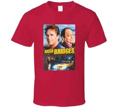 Nash Bridges Tv Show Tee 90s American Police Television Series T Shirt