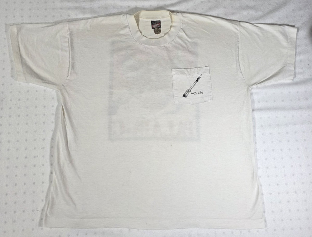 Indonesia Satellite PALAPA Vintage 1990s Single Stitch XL T Shirt