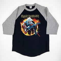 Iron Maiden Raglan Shirt Mens Large by Shaka Active