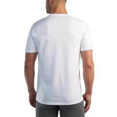 Kirkland Signature Men’s Lightweight Cotton Crew T-Shirts | 6-Pack | White | XL