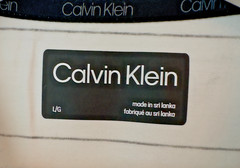 Calvin Klein CK Mens Stripey Logo Short Sleeve T-Shirt Size L – BRAND NEW W TAGS