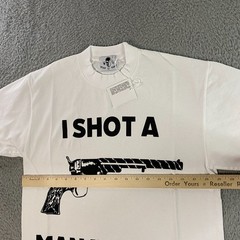 Warren Lotas T-Shirt size Small I Shot A Man In Reno Johnny Cash Country Western