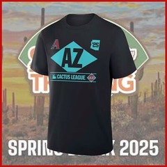 Arizona Diamondbacks 2025 Spring Training Cactus League True Icon Shirt