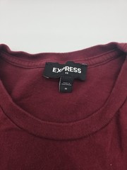 Express T-Shirt Men M Red Graphic Tee.#45672