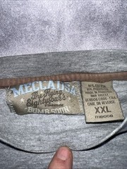 Mecca USA Shirt Mens Size 2 XL The Flying Eightyfours Gray Graphic T Shirt ￼