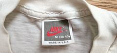 Rare Vintage Nike Roy Lichtenstein 2 Much Lip Service Pop Art T-Shirt M Cut Off