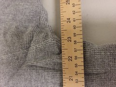 RedHead Men’s XL Grey Waffle Knit Henley Long Sleeve Shirt 100% Cotton Casual