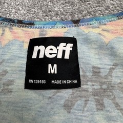 Neff Floral Tropical Summer Tank Top Mens Medium Multicolor Polycotton Hawaiian