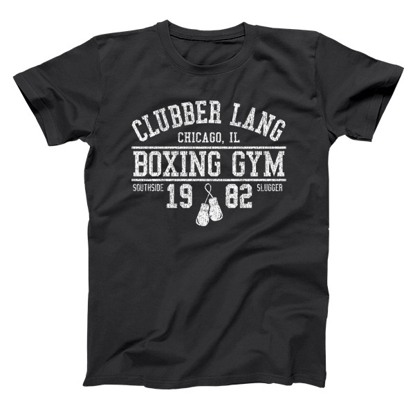 Clubber Lang Boxing Gym Retro Rocky 80S Workout Gym Black Basic Men’s T-Shirt