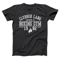 Clubber Lang Boxing Gym Retro Rocky 80S Workout Gym Black Basic Men’s T-Shirt