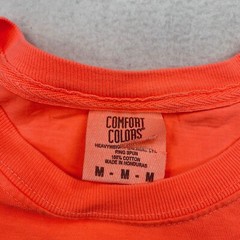 Puerto Rico Me Encanta Comfort Colors Graphic T-Shirt Size M Bright Orange