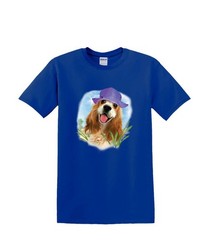 T-shirt small to 3xL – HAPPY SPRINGER spanial dog – adult
