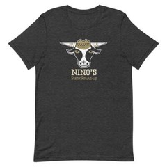 Nino’s Steak Round-Up Unisex Retro T-shirt – Bygone Brand Tees
