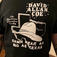 David Allan Coe memory T-shirt black Short sleeve All sizes S to 5XL