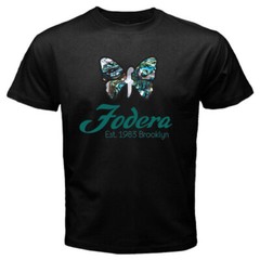 Fodera Guitar Men’s Black T-Shirt Size S to 5XL