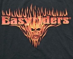 Vintage Easyriders Mag Sleeveless Tank Large Rodeo Tour 2002 Made in USA Anvil