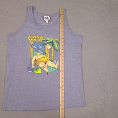 Vintage Signal Tank Top Mens Large Purple 1994 Climate Control Artwear USA Made